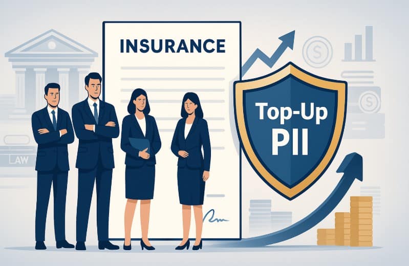 law firm top up professional indemnity insurance