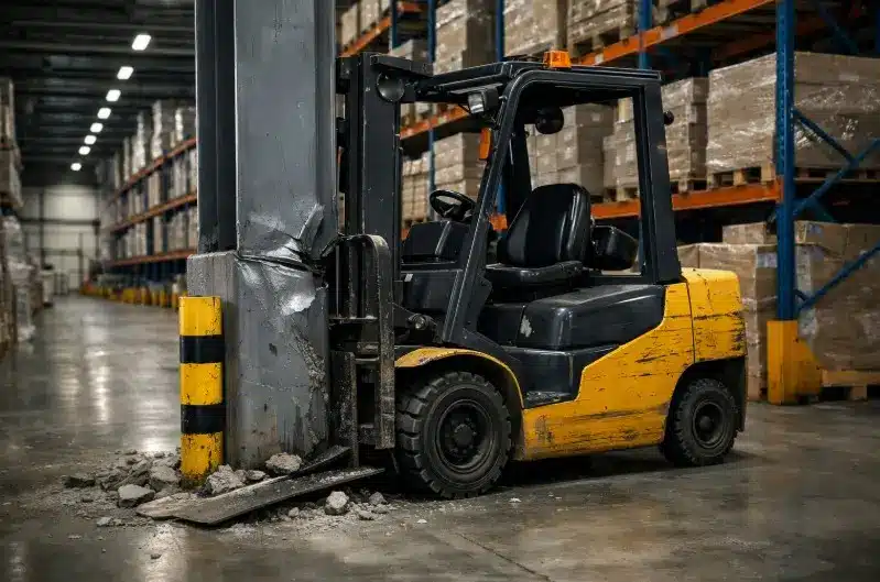 forklift damage